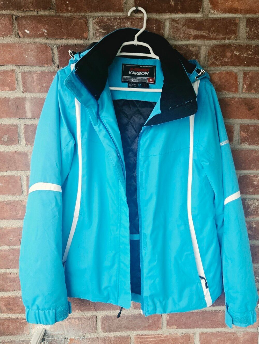 Karbon blue Ski jacket Snowboard Extrem 3 insulation Snow Winter Sz 12
